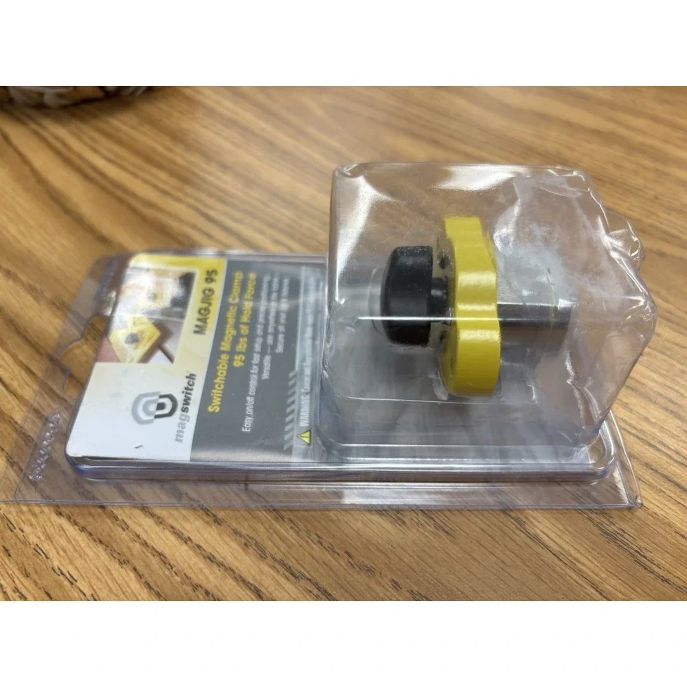 Magswitch MAGJIG 95 Switchable Magnetic Clamp 95 lb Hold Force Woodworking NEW